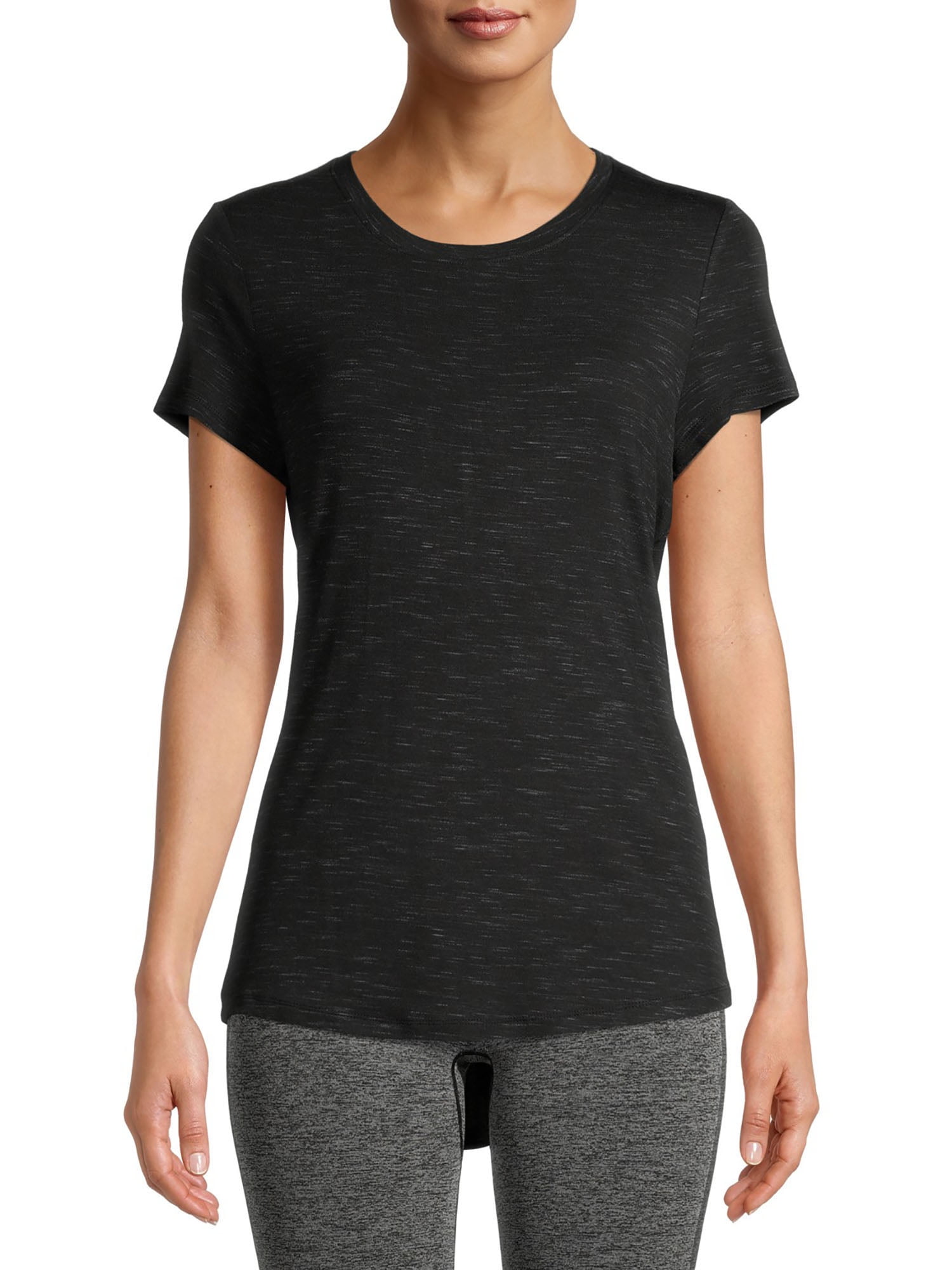 Avia Women's Athleisure Commuter Short Sleeve TShirt