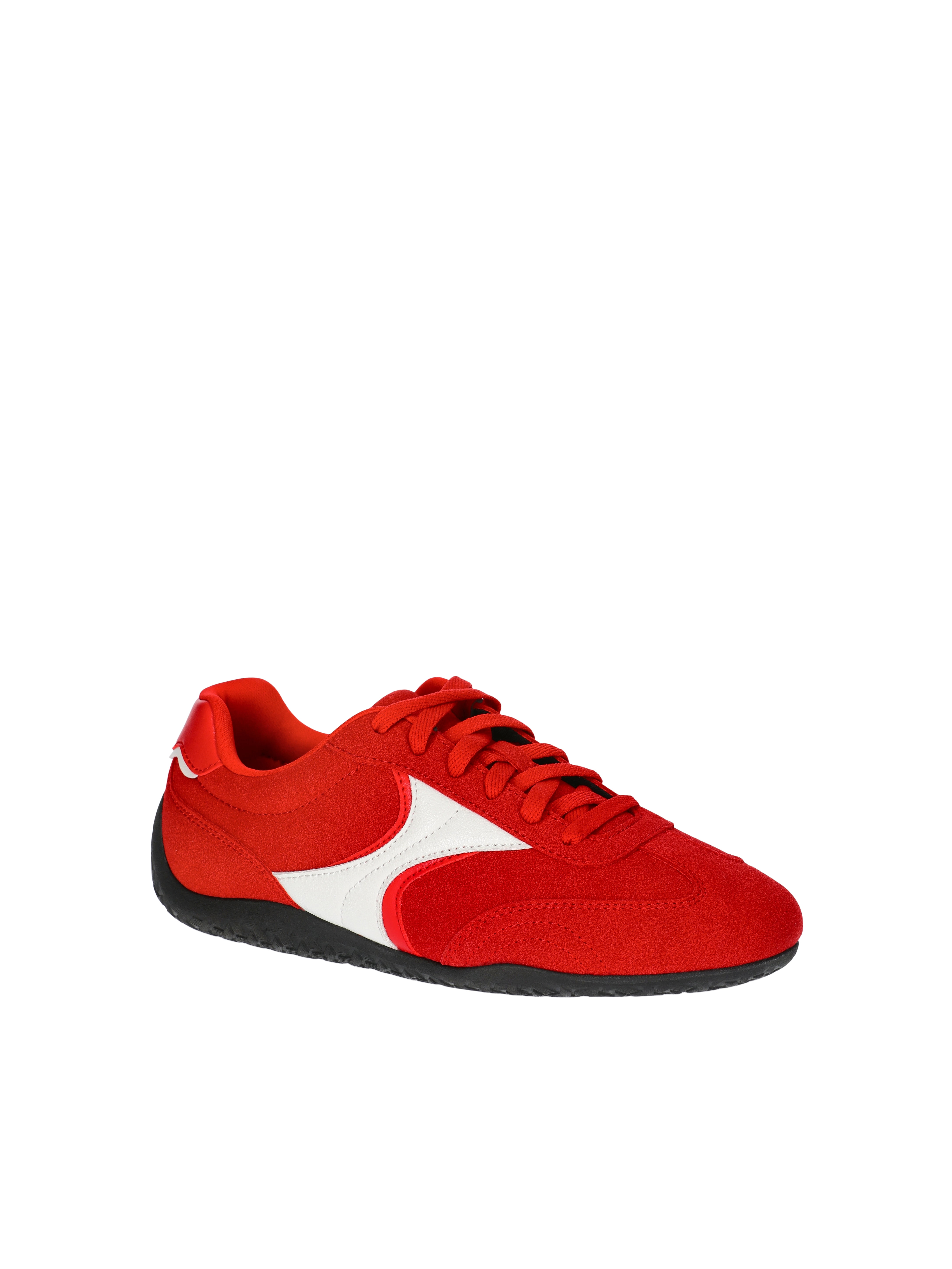 Women's Faux Suede Athletic Lifestyle Sneakers