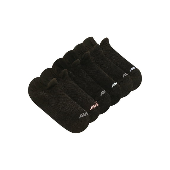 Avia Women's Athletic No Show Liner Socks, 6-Pack