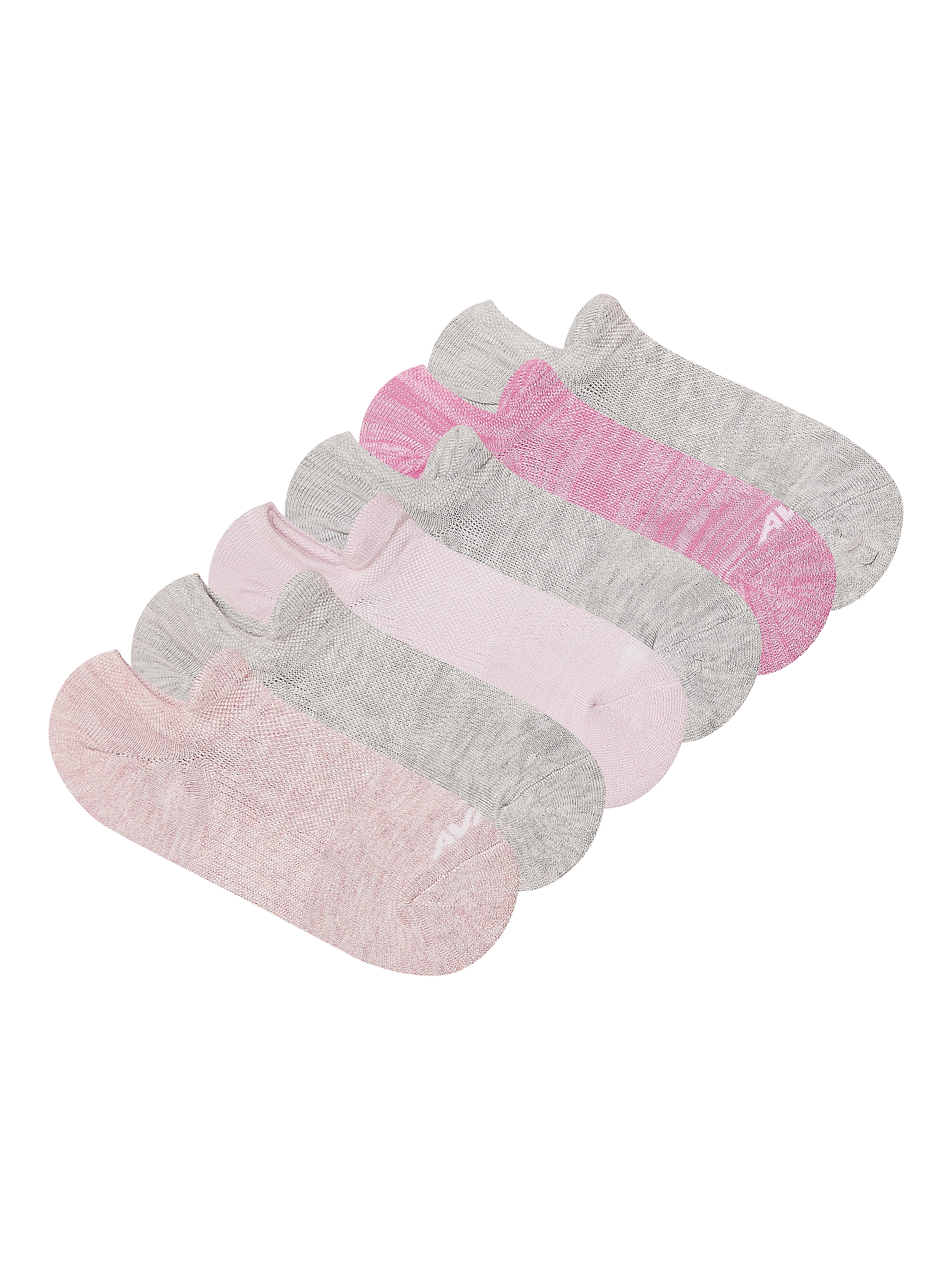 Avia Women's Athletic No Show Liner Socks, 6-Pack