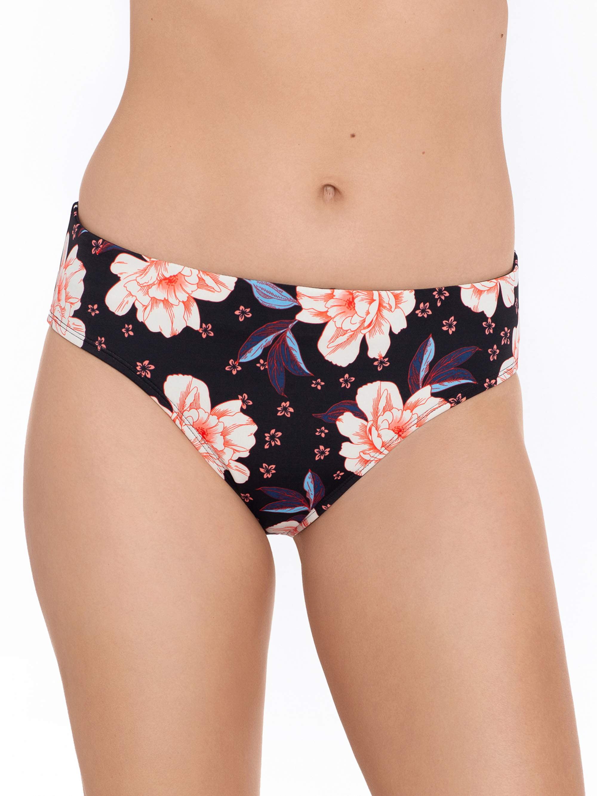 Avia Women's Athletic Reversible Floral Bikini Swimsuit Bottoms
