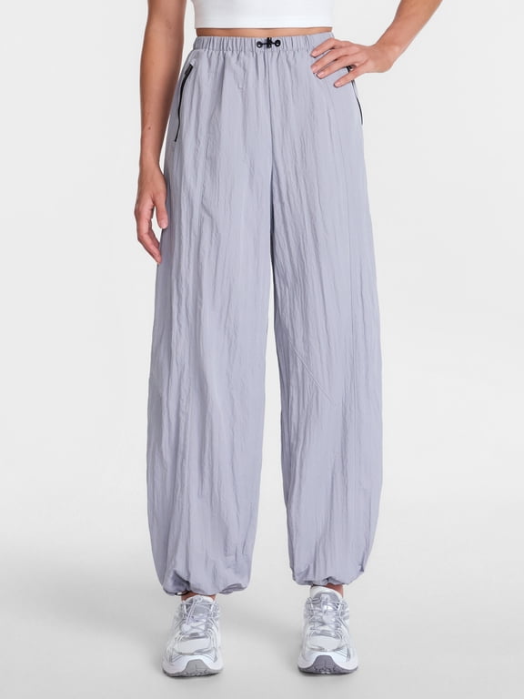 Women's Nylon Balloon Pants, 31" Inseam, Sizes XS-XL
