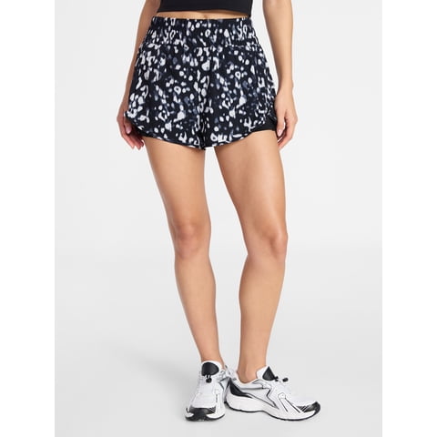 Women's and Women's Plus Running Shorts with Bike Liner, 3" Inseam, Sizes XS-4X