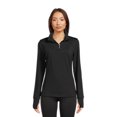 thumbnail image 1 of Avia Women’s Brushed Quarter-Zip Pullover with Pockets, Sizes XS-XXXL, 1 of 5
