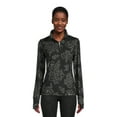 thumbnail image 1 of Avia Women’s Brushed Quarter-Zip Pullover with Pockets, Sizes XS-XXXL, 1 of 5