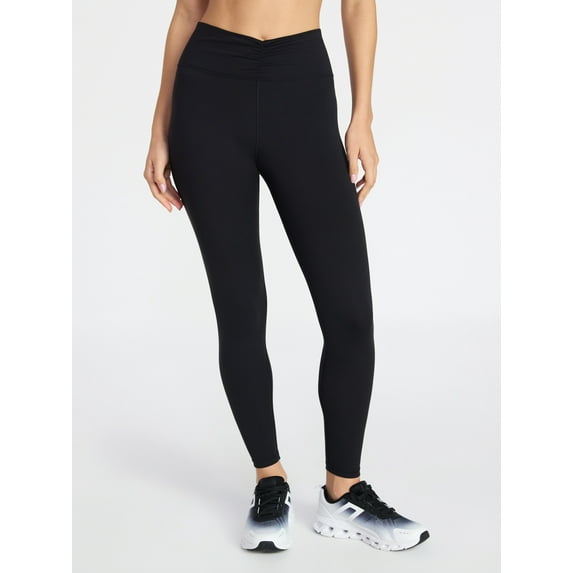 Avia Women's Cinched Ballet Leggings, Sizes XS-XXXL