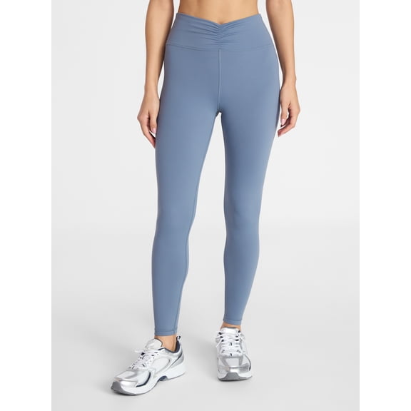Avia Women's Cinched Ballet Leggings, Sizes XS-XXXL
