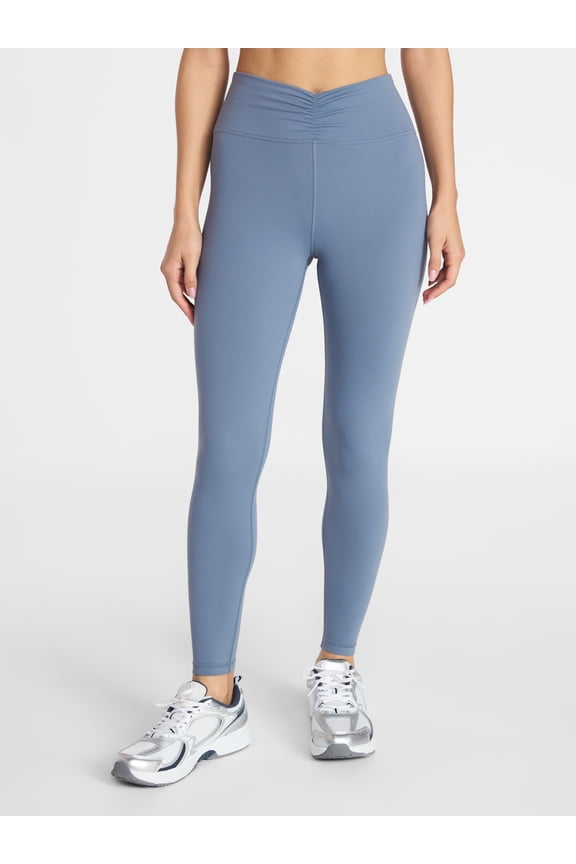 Women's Cinched Ballet Leggings, Sizes XS-XXXL