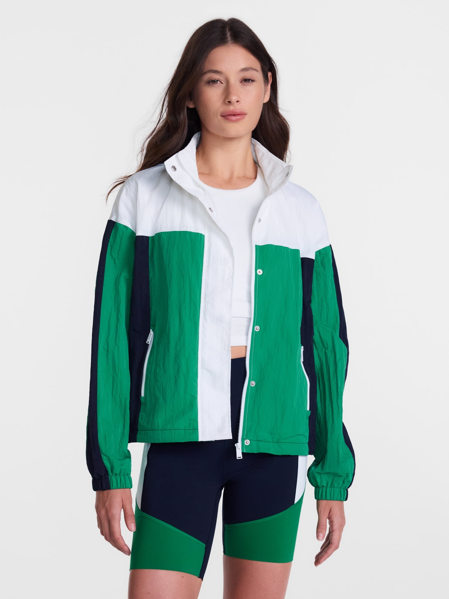 Avia Women's Colorblocked Full Zip Jacket, Sizes XS-XL
