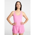 thumbnail image 1 of Avia Women's Cross Back Active Buttersoft Romper, Sizes XS-4X, 1 of 6