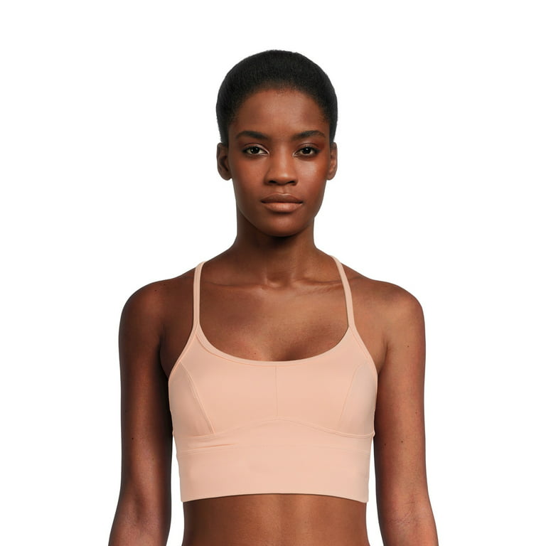 Sports Bra Girls Beautiful Back Side Buckle Sports Bra Adjustable Breast  Support Yoga Seamless Correction Sports