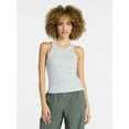 thumbnail image 1 of Avia Women's and Women's Plus Cotton Ruched Rib Tank Top, Sizes XS-4X, 1 of 5