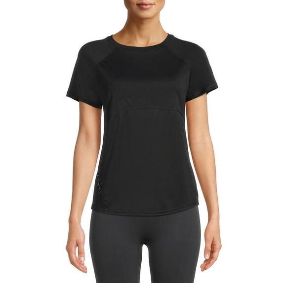 Avia Women's Crewneck Short Sleeve T-Shirt With Pockets