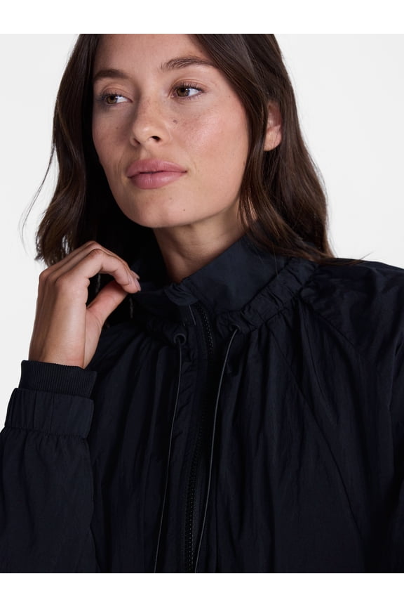 Women's and Women's Plus Crinkle Jacket, Sizes XS-4X