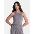 thumbnail image 1 of Avia Women’s Cropped Ribbed Tank Top, Sizes XS-XXXL, 1 of 6