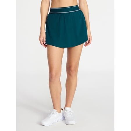 Avia Women's and Women's Plus Active Skort with Curved Hem, Sizes XS-4X