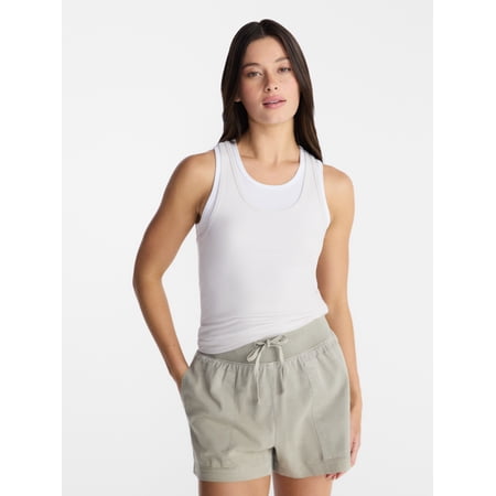 Avia Women's Double Layer Tank Top, Sizes XS-XXXL