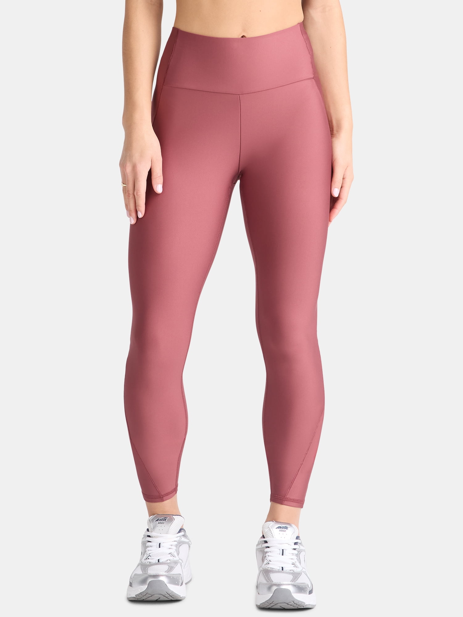 Avia Women's and Women's Plus Shine Leggings, 27" Inseam, Sizes XS-4X