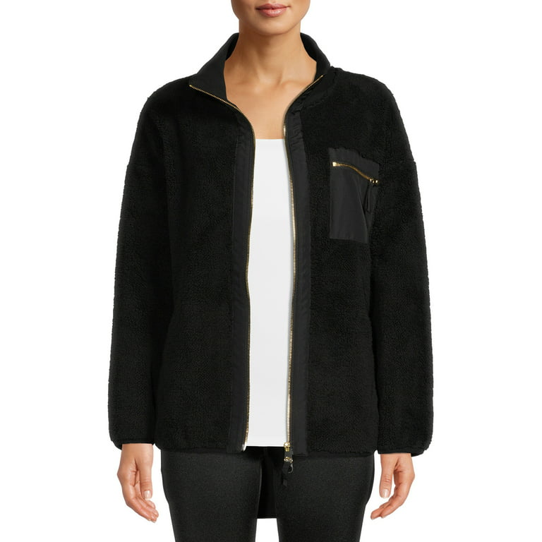 Avia Women’s Faux Sherpa Jacket, up to Size XXXL
