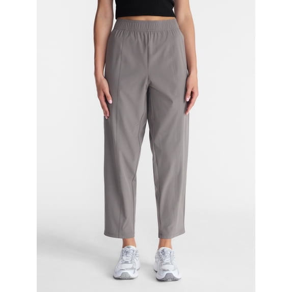 Avia Women's FeatherStretch Woven Tapered Pants, 27'' Inseam, Sizes XS-XXXL