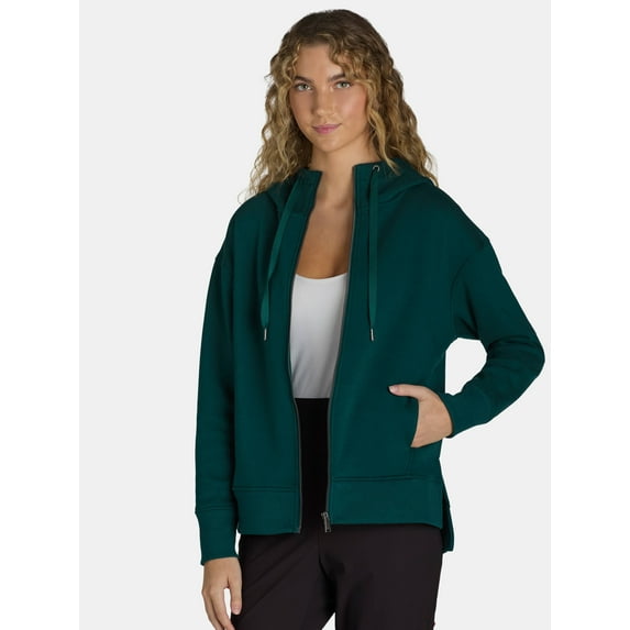 Avia Women's Fleece Full Zip Hoodie, Sizes XS-XXXL
