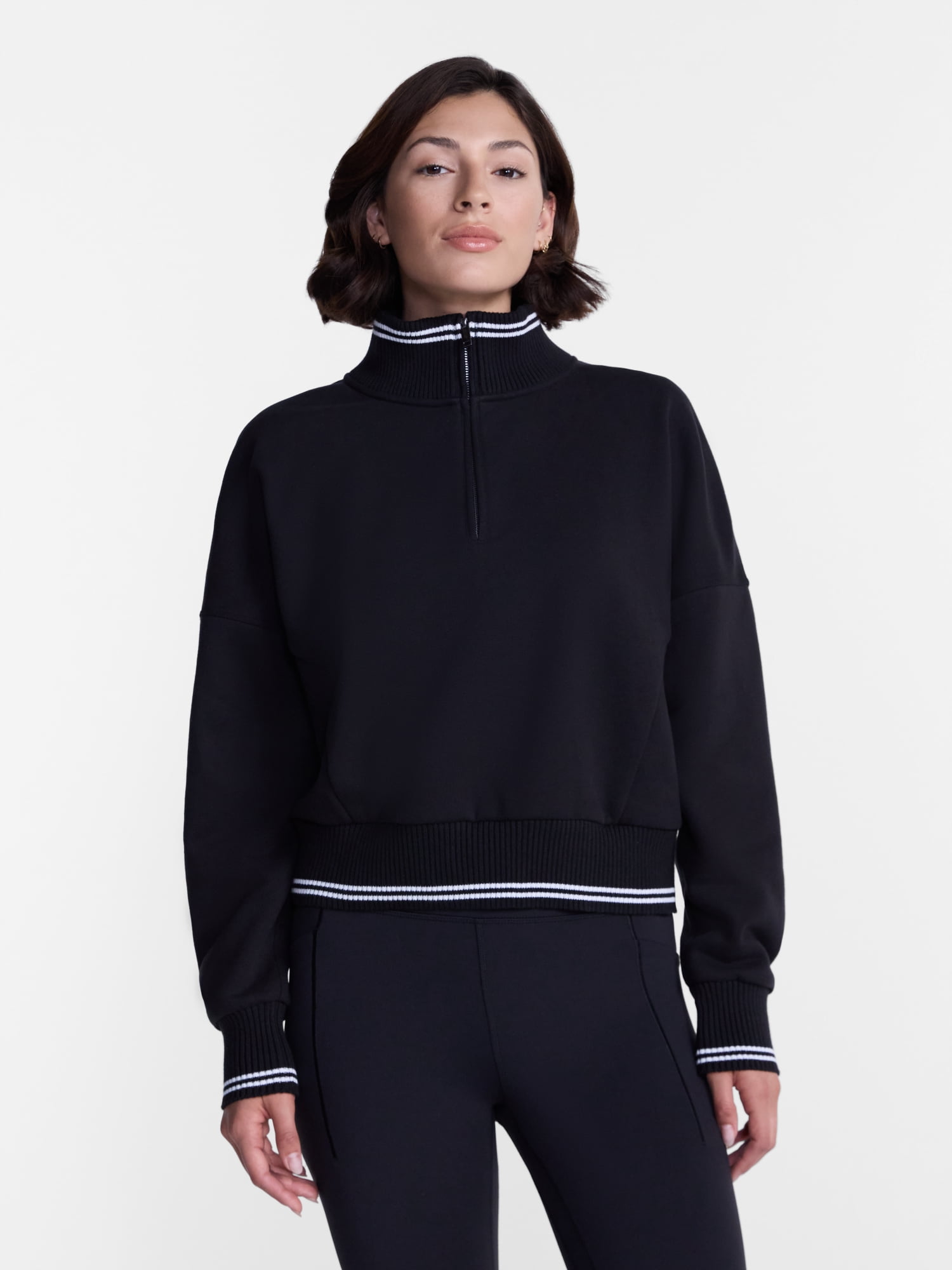 Avia Women's Quarter Zip Fleece Pullover, Sizes XS-XXXL