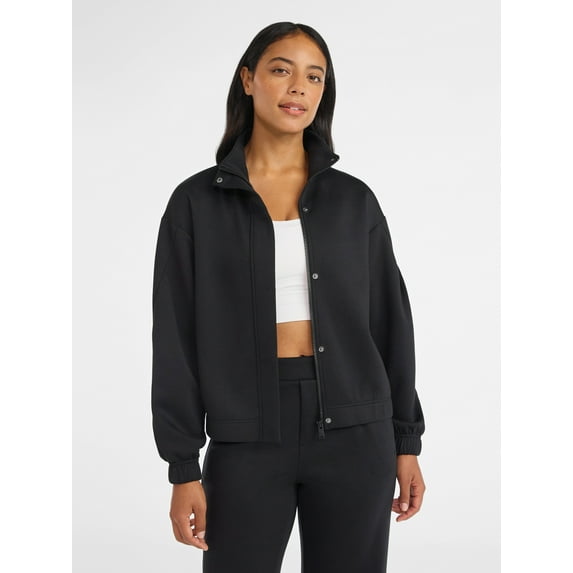 Avia Women's ScubaKnit Full Zip Jacket, Sizes XS-XXXL