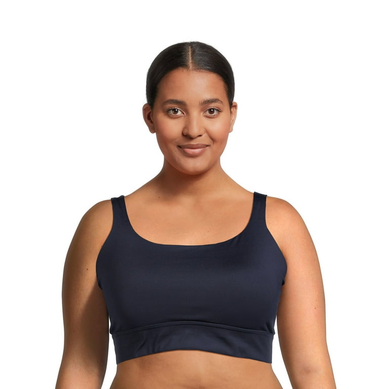 Avia Women's High Impact Strappy Molded Cup Sports Bra, Sizes XS