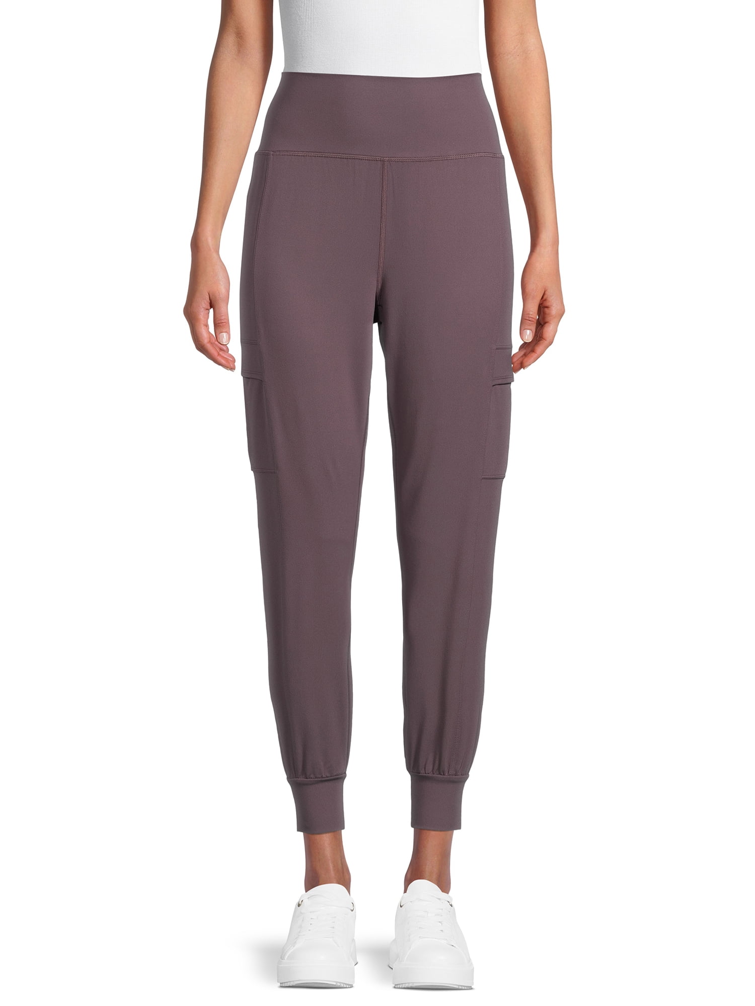 Avia Women's High Rise Yoga Leggings With Side Cargo Pockets
