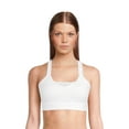 thumbnail image 1 of Avia Cross Back Sports Bra for Women, High Support, L - Vivid White, 1 of 3