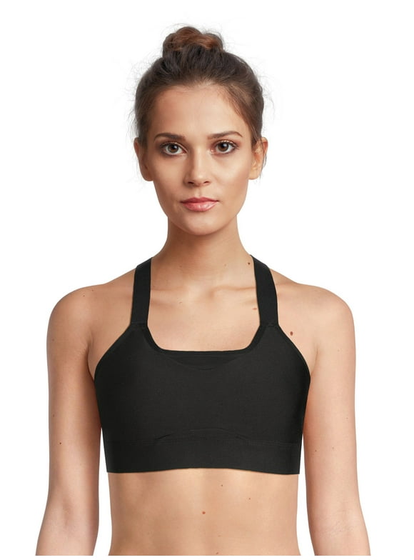 Cross Back Sports Bra for Women, High Support, S-XXXL