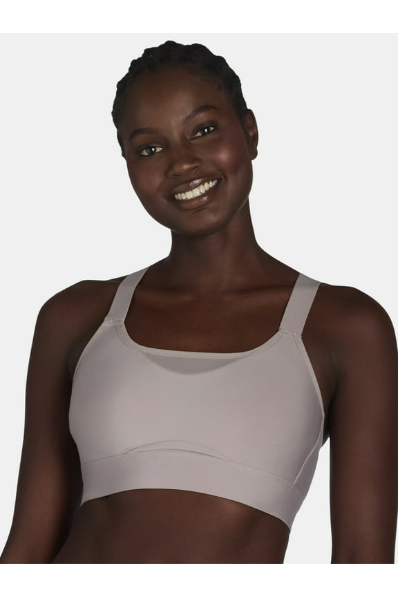 Cross Back Sports Bra for Women, High Support, S-3XL