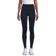 Avia Women’s High Waist Ankle Leggings with Side Pockets, 28" Inseam