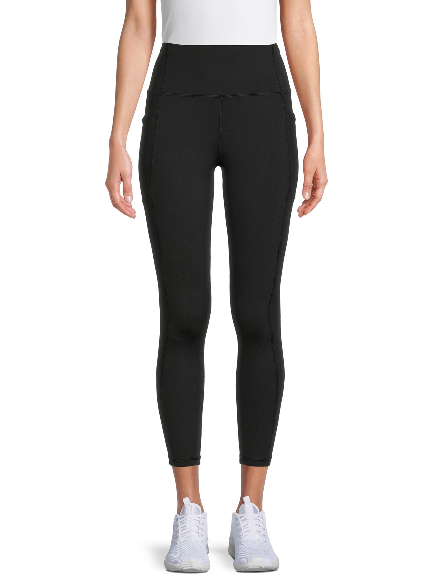 Avia Activewear Women s Crop Leggings with Side Pockets