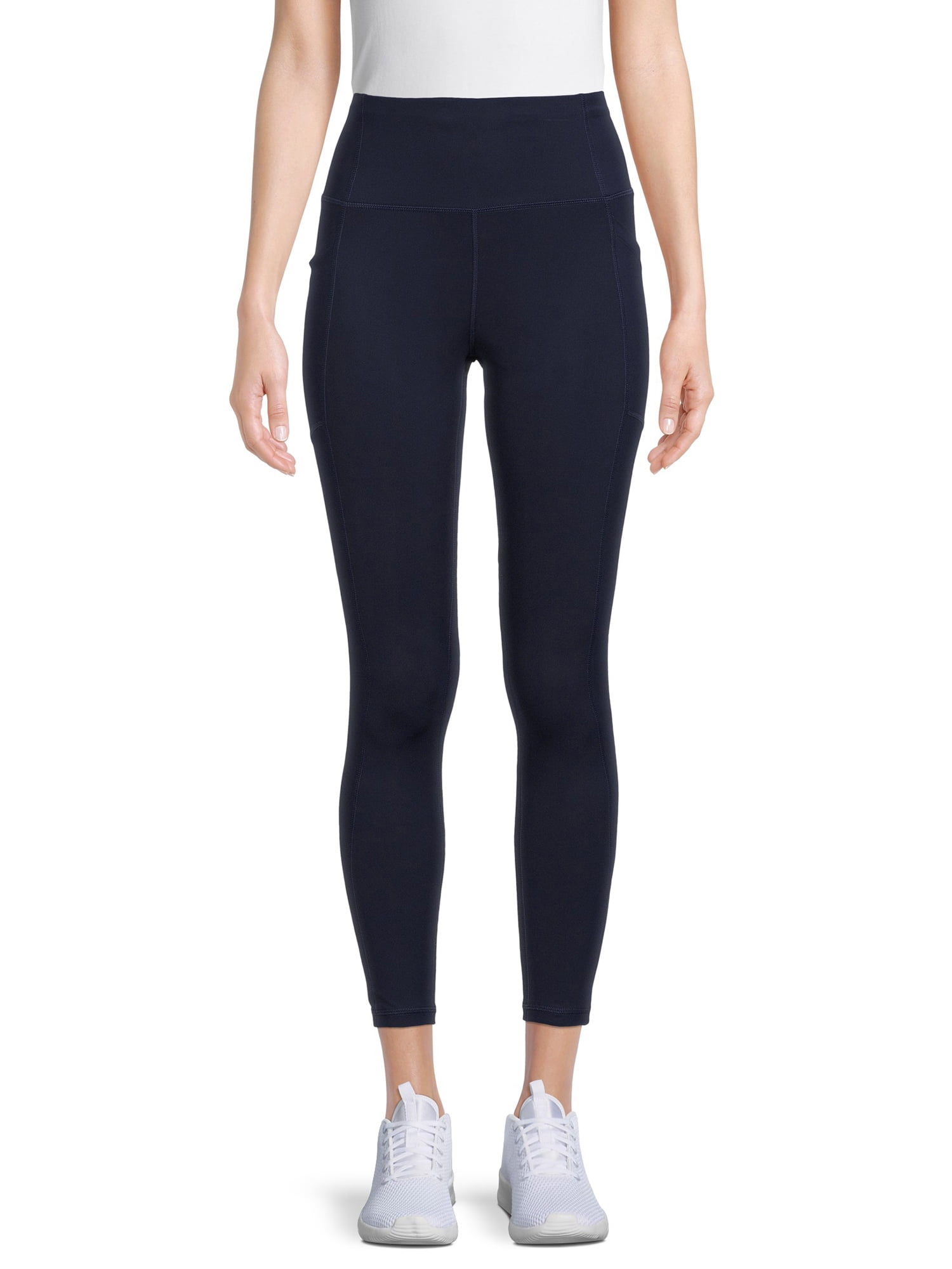 Avia Women's High Waist Crop Legging with Side Pockets, Sizes XS-XXL