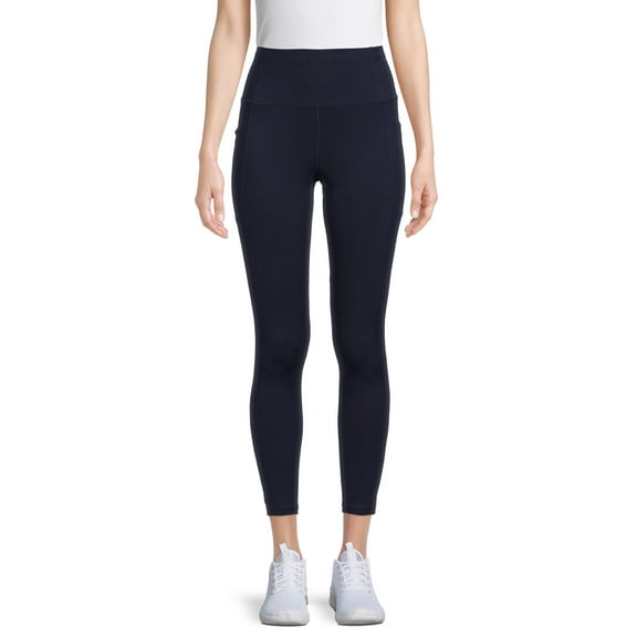 Avia Women's High Waist Crop Legging with Side Pockets, Sizes XS-XXL