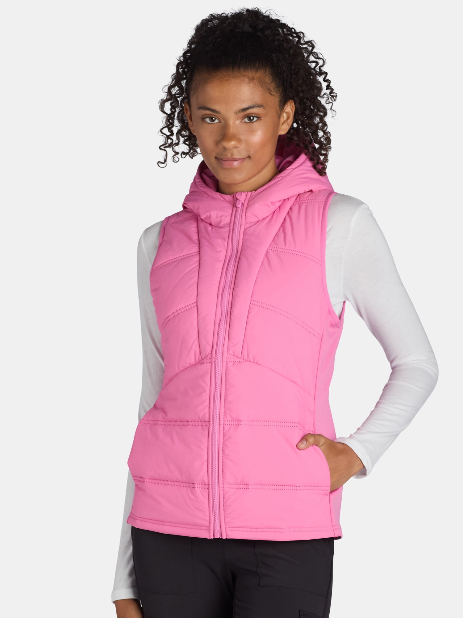 Avia Women's Hooded Quilted Vest, Sizes XS-XXXL