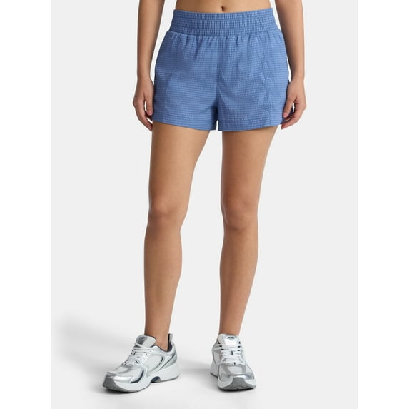 Avia Women's Hybrid Seersucker Shorts, Sizes XS-3XL