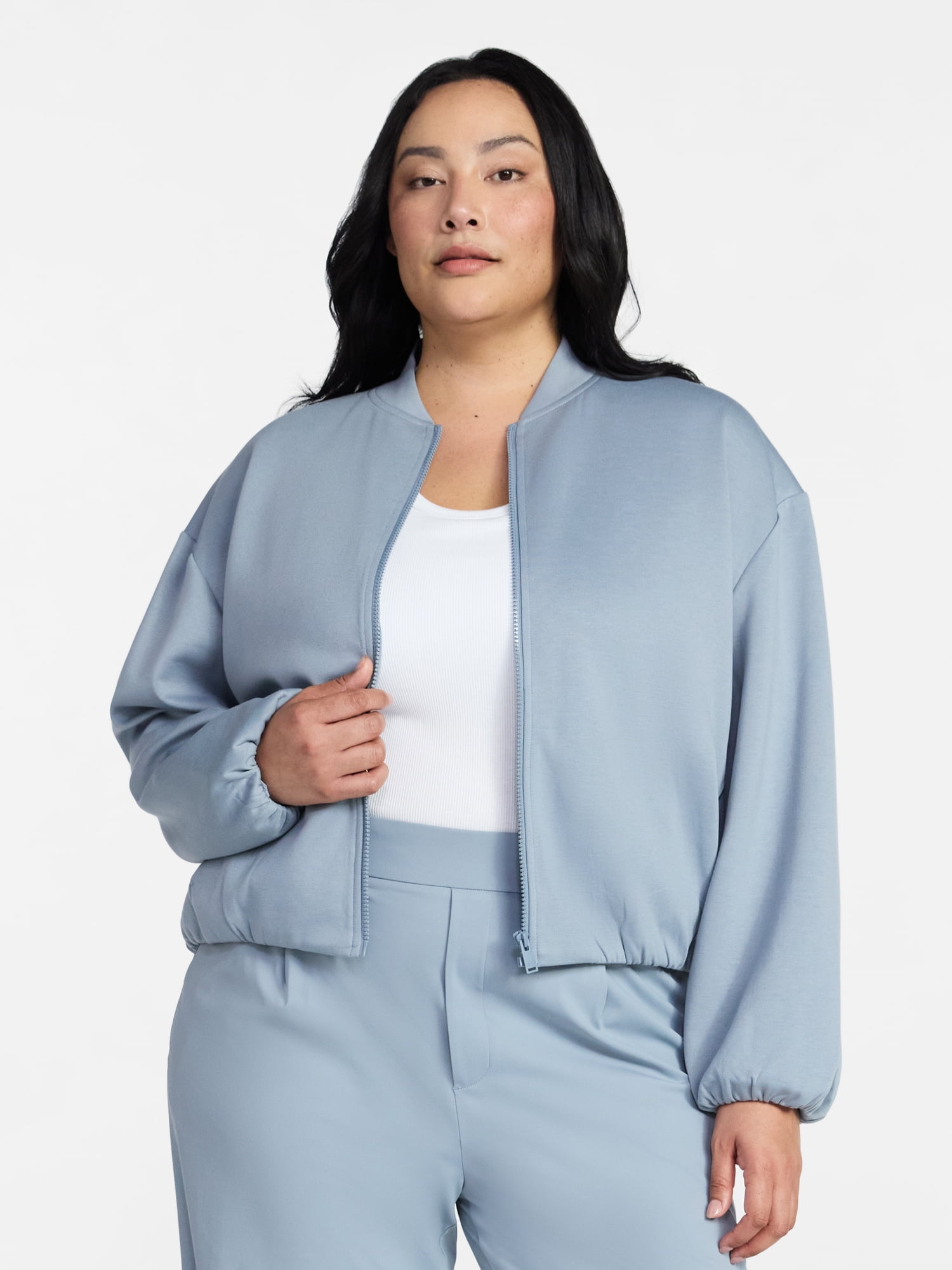 Avia-Women-s-Knit-Bomber-