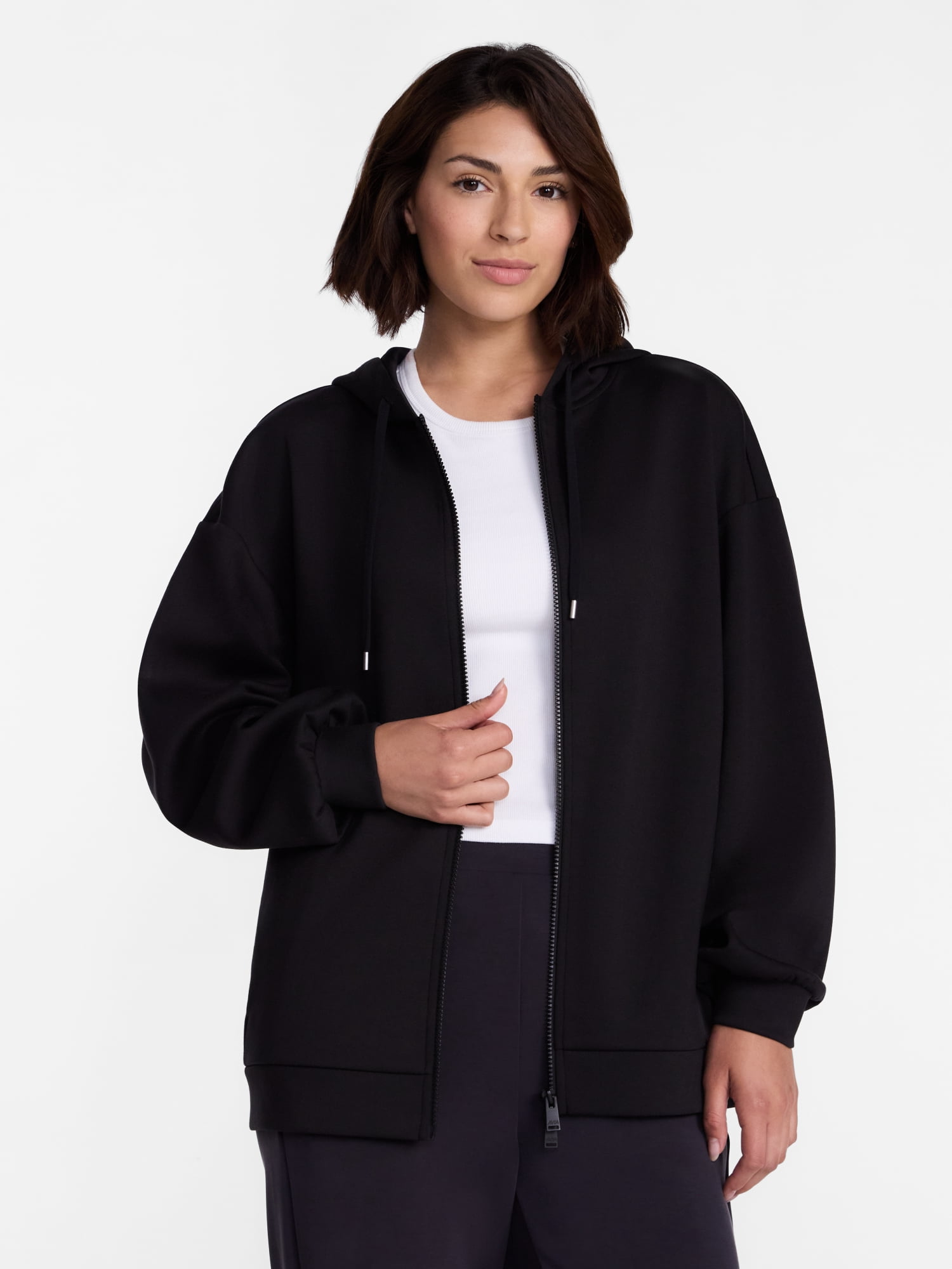 Avia Women's Oversized Hoodie with Balloon Sleeves, Sizes XS-XXXL