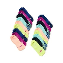 Avia Women's Lightweight Lowcut Socks with Tab, 18-Pack