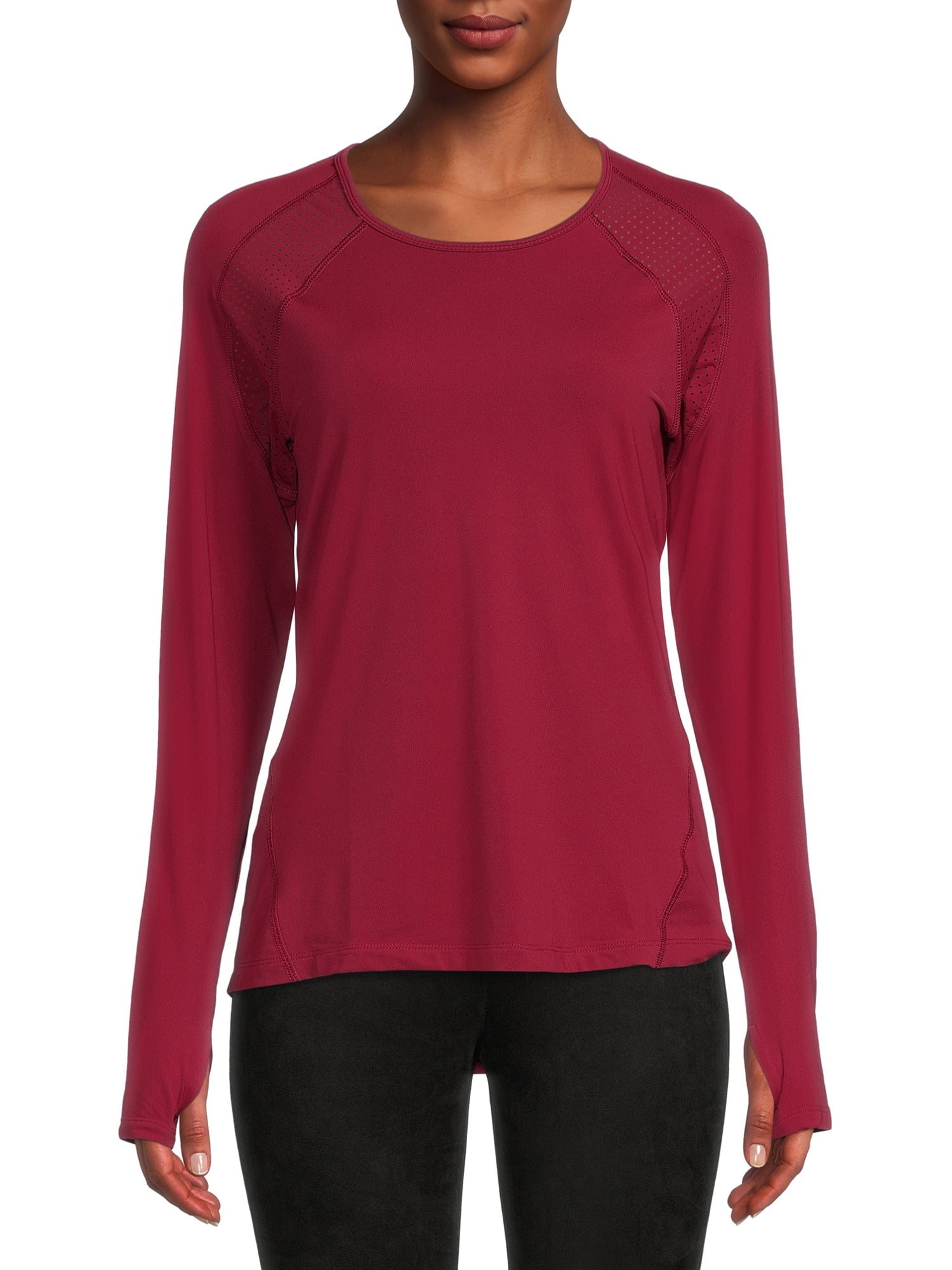 Avia Women's Long Sleeve Performance Tee