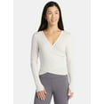 thumbnail image 1 of Avia Women's Reversible Wrap Top with Long Sleeves, Sizes XS-XXXL, 1 of 7