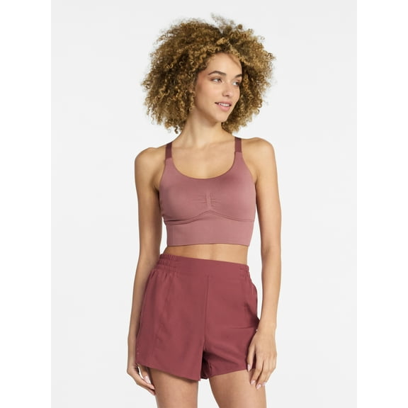 Avia Women's Longline Low Impact Sports Bra, Sizes S-XXXL