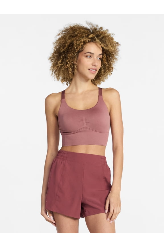 Women's Longline Low Impact Sports Bra, Sizes S-XXXL