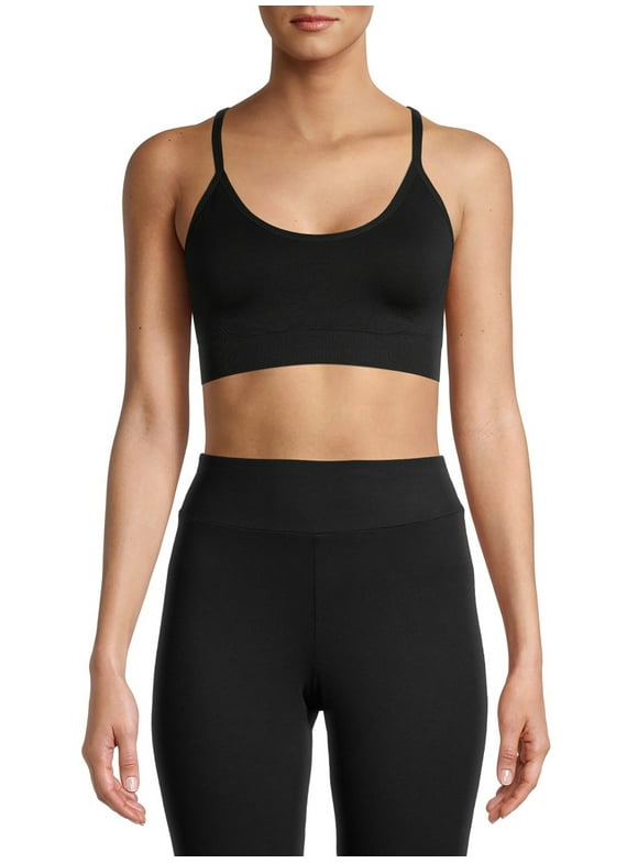 Women's Low Support Seamless Cami Sports Bra, Sizes S-XXXL