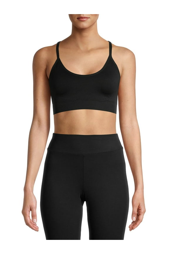 Women's Low Support Seamless Cami Sports Bra, Sizes S-XXXL