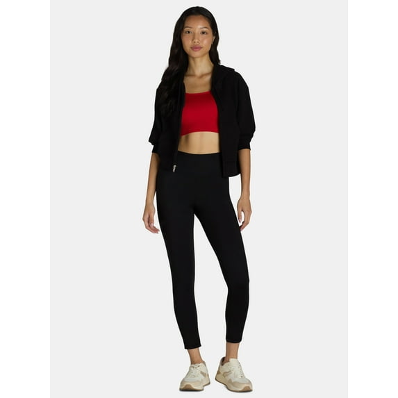 Avia Women's Low Support Double Scoop Sports Bra, Sizes S-XXXL