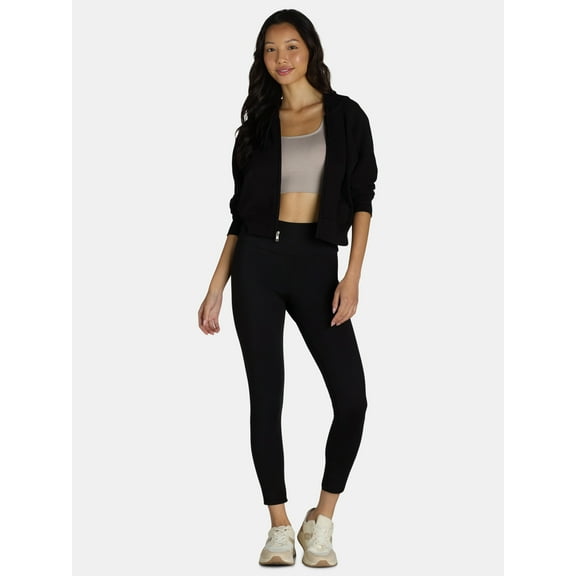 Avia Women's Low Support Double Scoop Sports Bra, Sizes S-XXXL