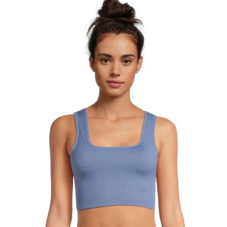 Avia Women's Low Support Double Scoop Sports Bra, Sizes S-XXXL